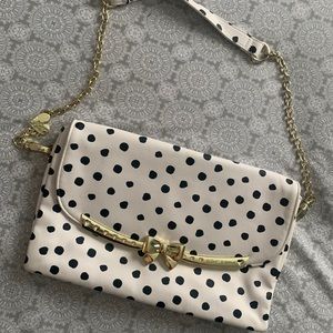 Betsey Johnson Polka dot purse
